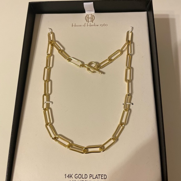 House of Harlow Paper Clip Necklace - Picture 5 of 5